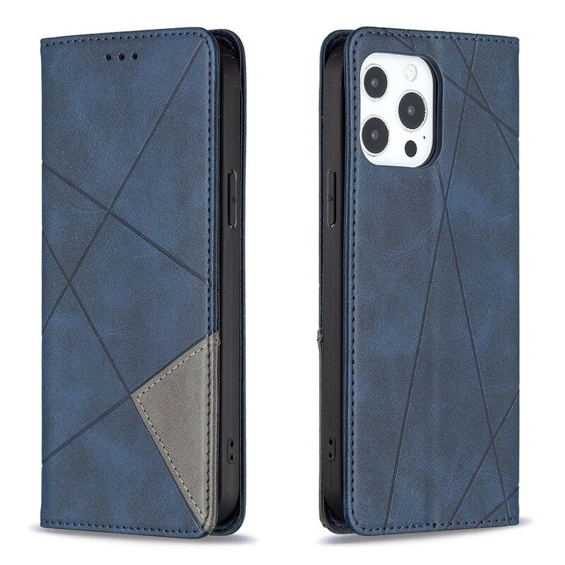 Bescherming Hoesje voor iPhone 13 Pro Max Folio-hoesje Artistieke Stijl
