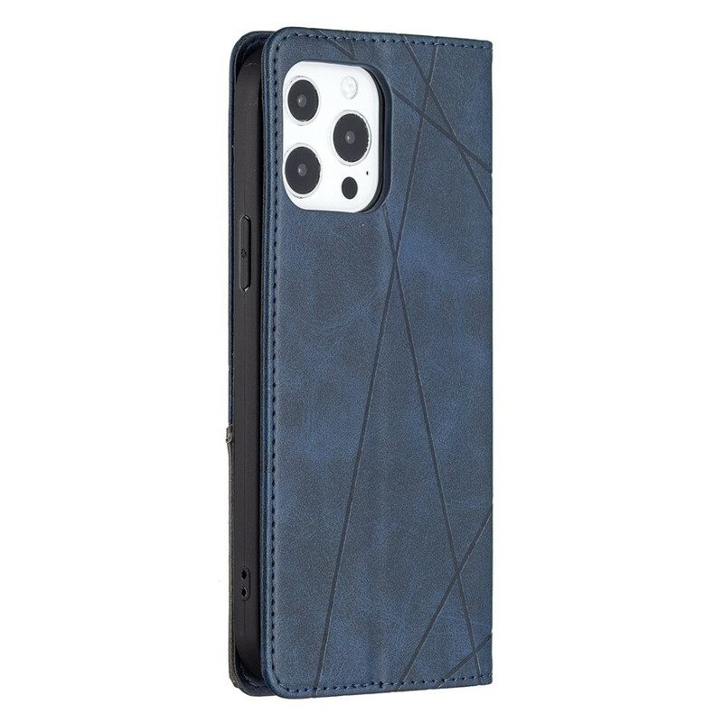 Bescherming Hoesje voor iPhone 13 Pro Max Folio-hoesje Artistieke Stijl