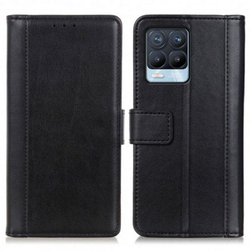 Folio-hoesje voor Realme 8 / 8 Pro Stijl Leer
