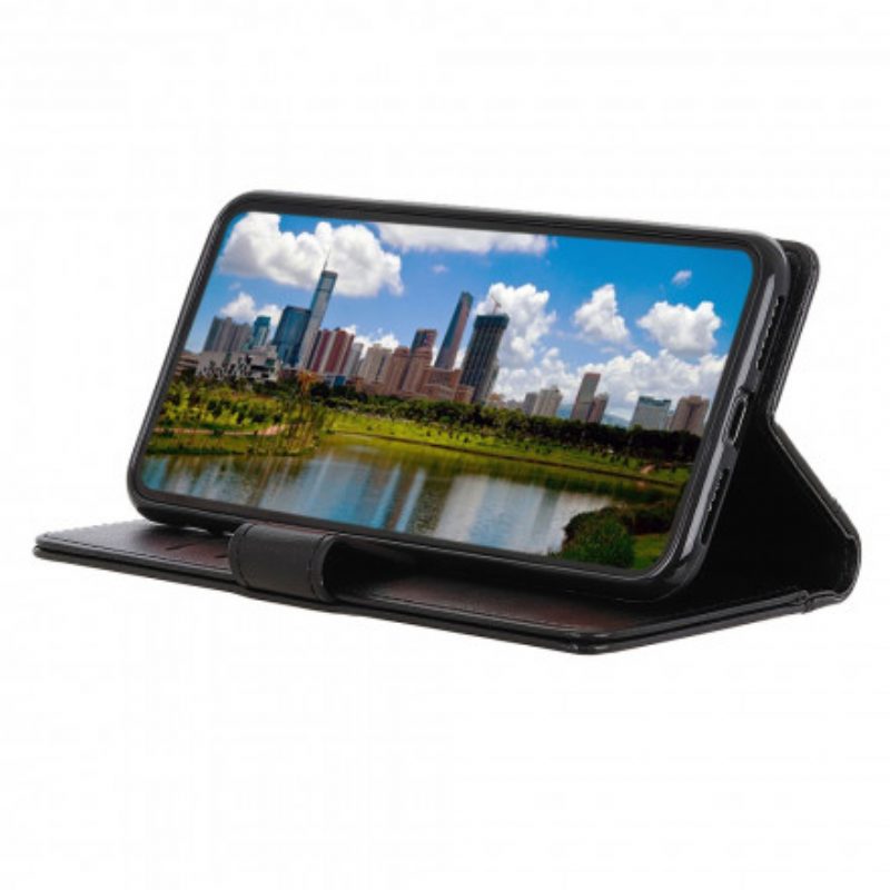 Folio-hoesje voor Realme 8 / 8 Pro Stijl Leer