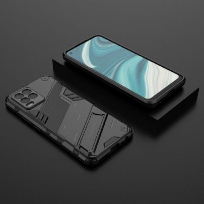 Telefoonhoesje voor Realme 8 / 8 Pro Handsfree Afneembare Standaard Met Twee Standen