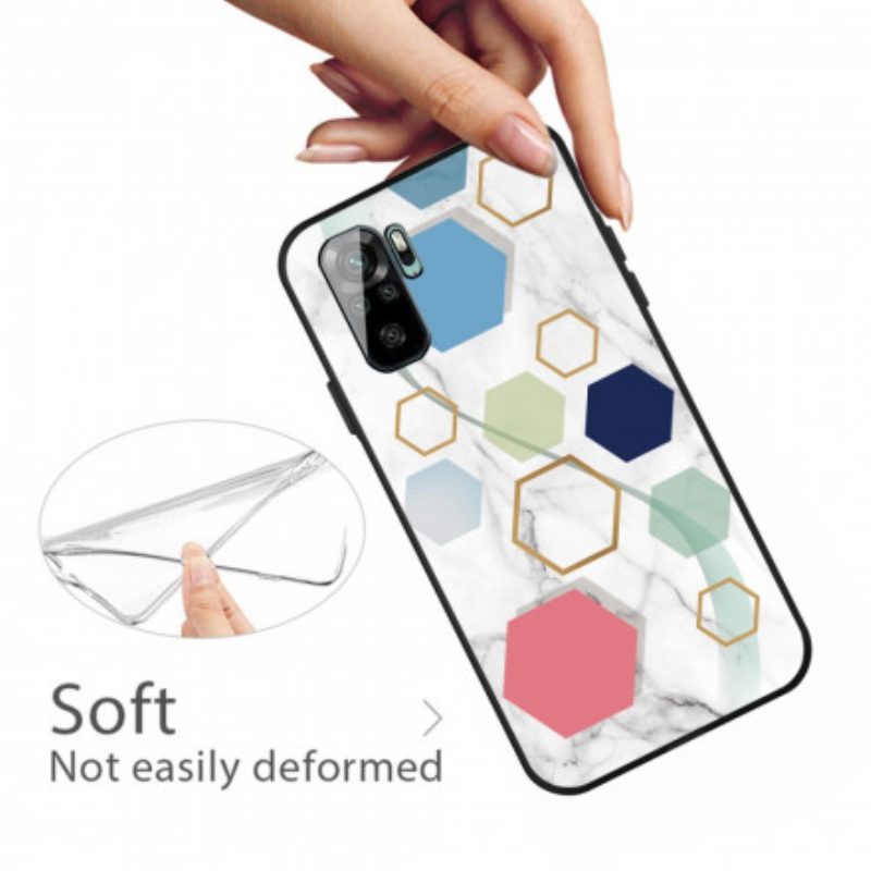 Hoesje voor Xiaomi Redmi Note 10 / 10S Premium Marmer