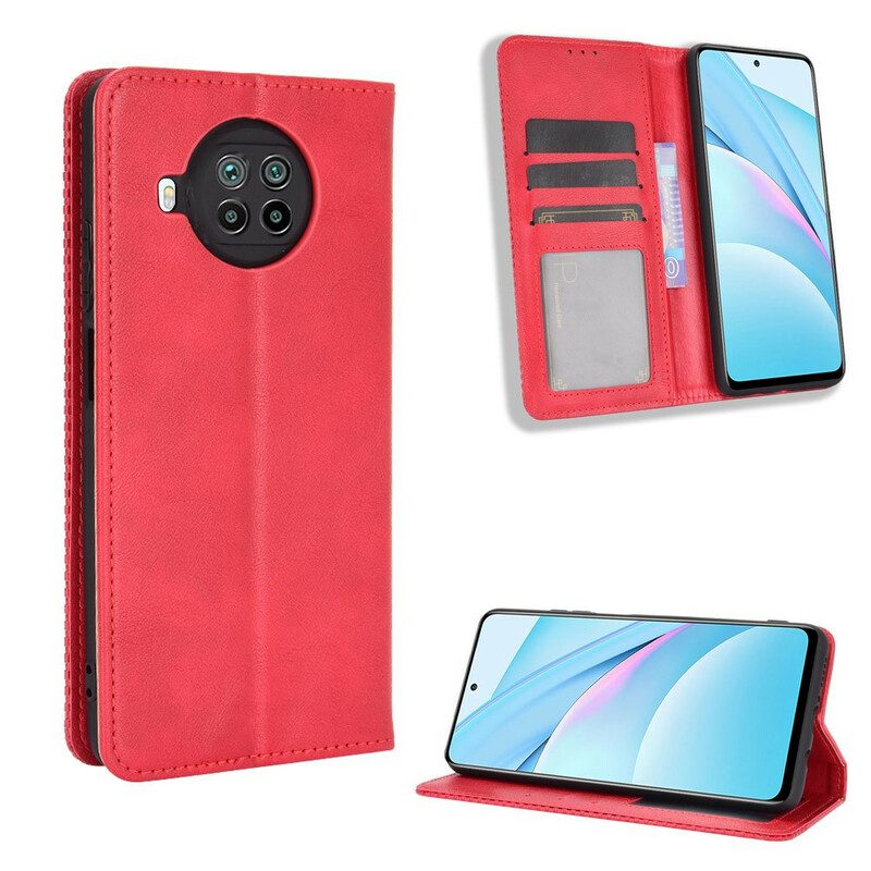 Bescherming Hoesje voor Xiaomi Redmi Note 9 Pro 5G Folio-hoesje Vintage-effect