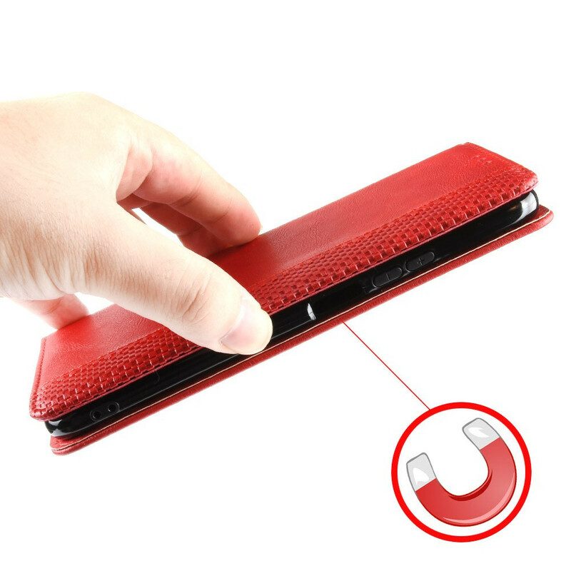 Bescherming Hoesje voor Xiaomi Redmi Note 9 Pro 5G Folio-hoesje Vintage-effect