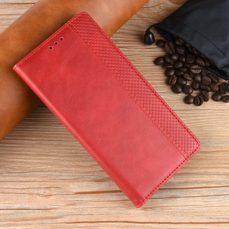 Bescherming Hoesje voor Xiaomi Redmi Note 9 Pro 5G Folio-hoesje Vintage-effect
