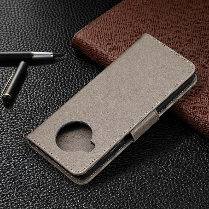 Folio-hoesje voor Xiaomi Redmi Note 9 Pro 5G Gedrukte Vlinders