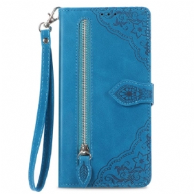 Leren Hoesje Xiaomi 14t Portemonnee Vooraan Bescherming Hoesje