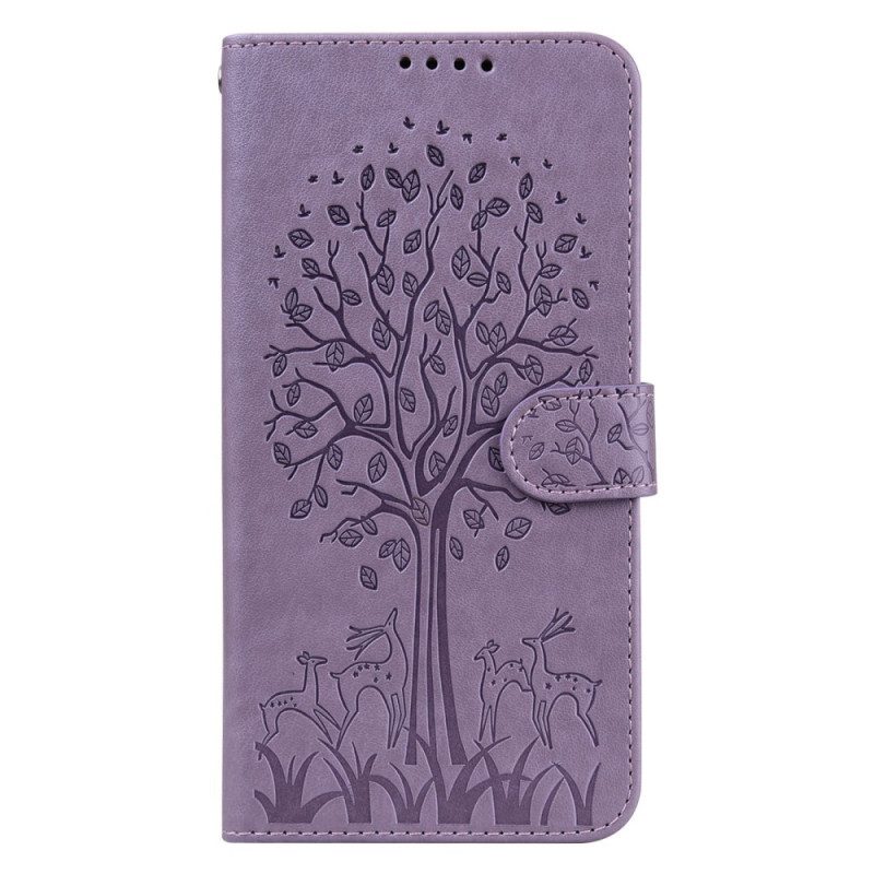 Folio-hoesje voor Xiaomi Redmi 10A Hert