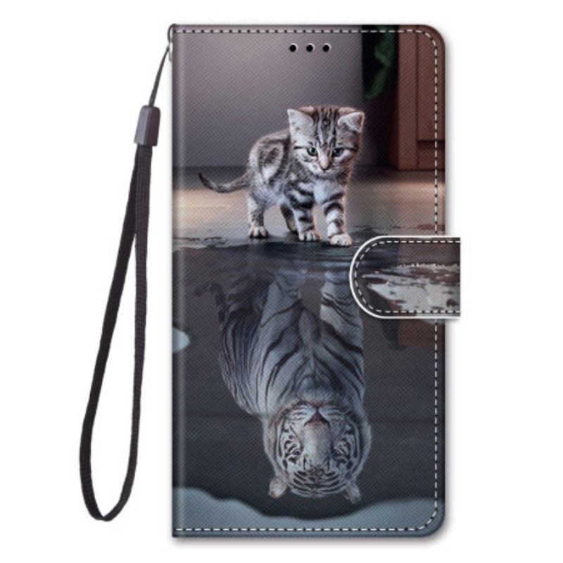 Folio-hoesje voor Xiaomi Redmi 10A Kittens Droom