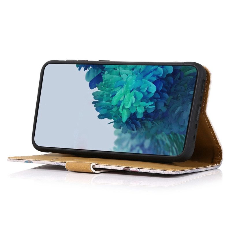 Folio-hoesje voor Xiaomi Redmi 10A Reiziger Kat