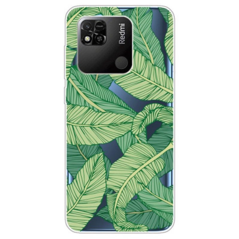Hoesje voor Xiaomi Redmi 10A Bladeren