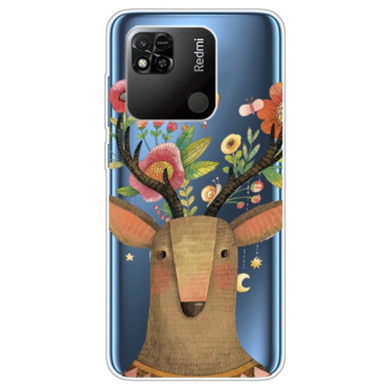 Hoesje voor Xiaomi Redmi 10A Stammen Herten
