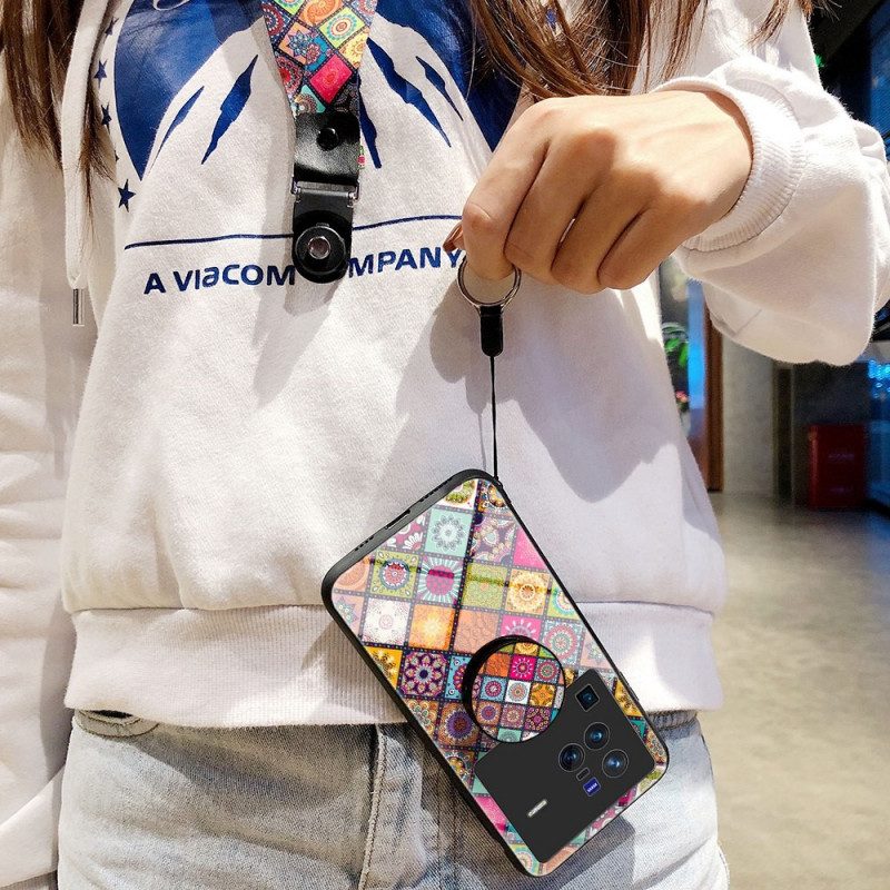 Hoesje voor Vivo X80 Pro Lapwerk Magnetische Houder