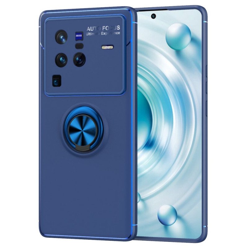Hoesje voor Vivo X80 Pro Roterende Ring