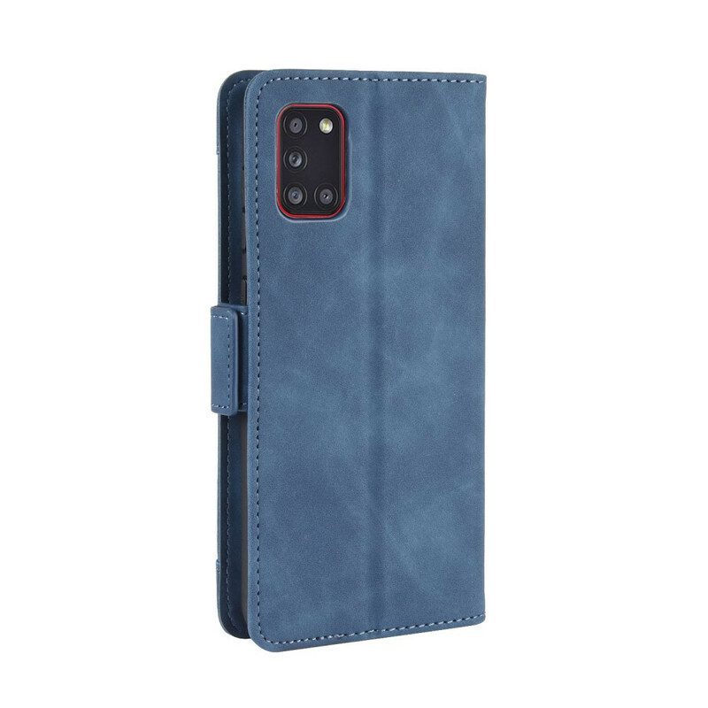 Flip Case voor Samsung Galaxy A31 Premier Class Met Meerdere Kaarten