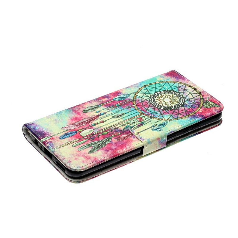 Bescherming Hoesje voor Huawei Y6p Folio-hoesje Betoverde Mandala