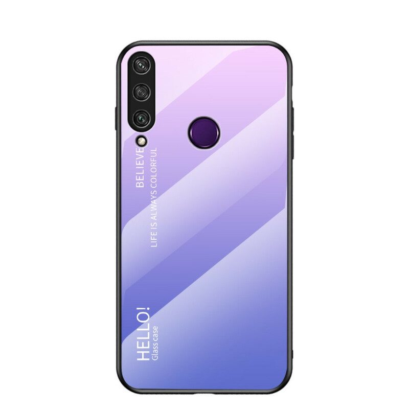 Telefoonhoesje voor Huawei Y6p Gehard Glas Hallo