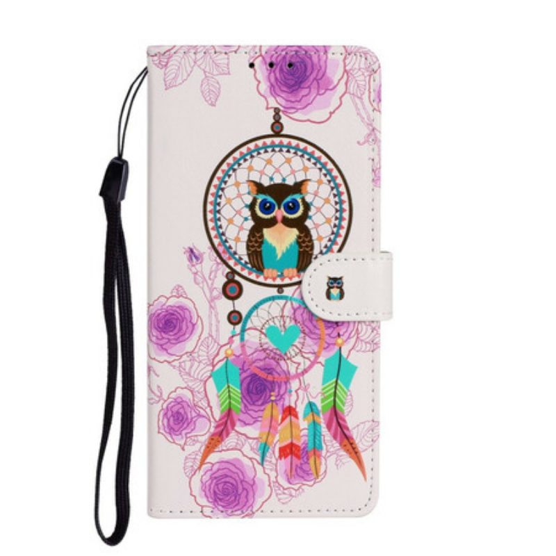 Flip Case voor Samsung Galaxy Note 20 Koning Uil