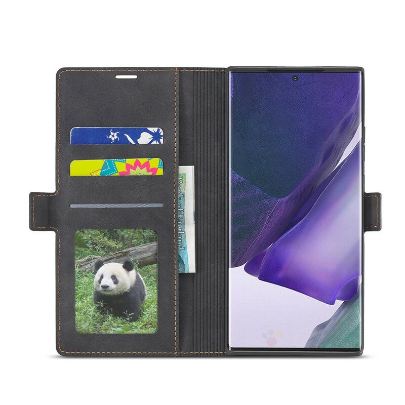 Folio-hoesje voor Samsung Galaxy Note 20 Forwenw Ledereffect