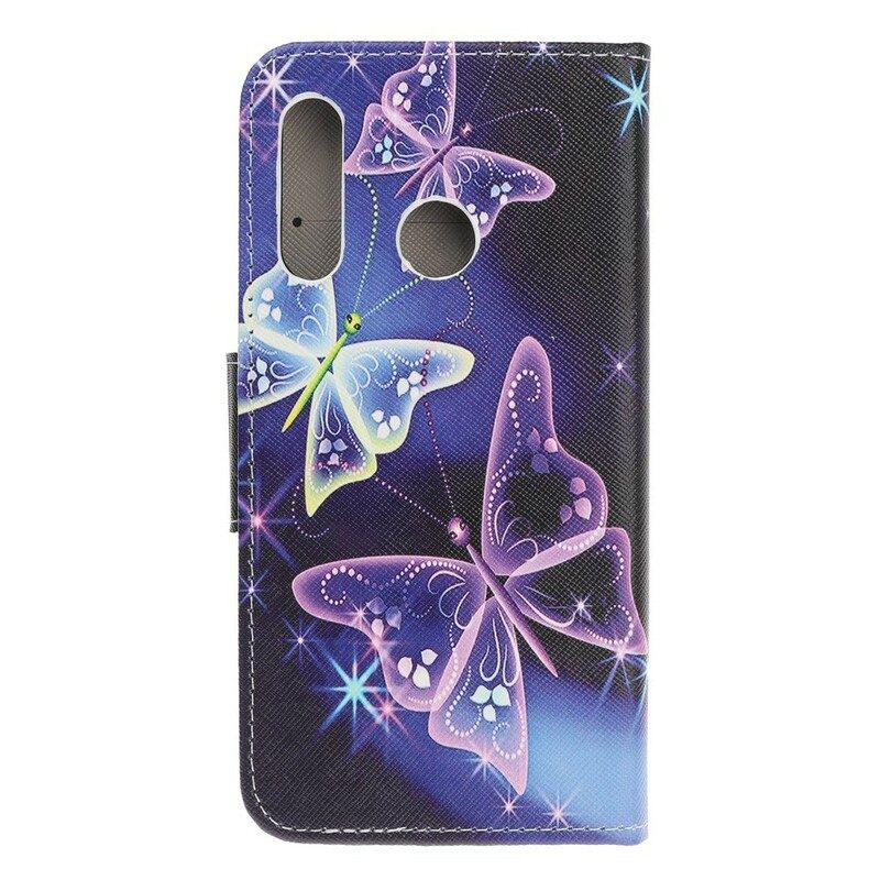 Folio-hoesje voor Huawei P Smart Z Neonvlinders