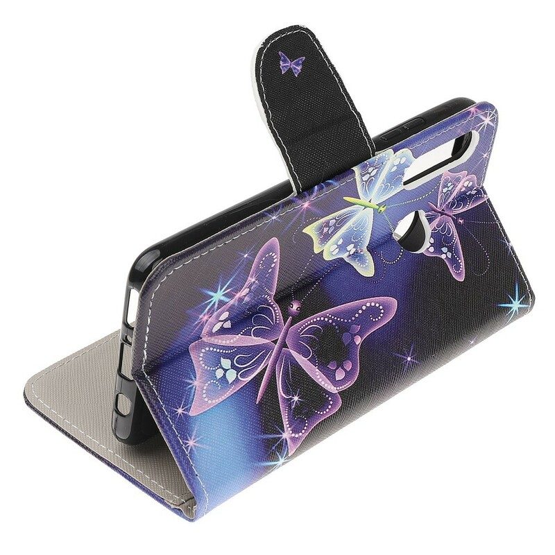 Folio-hoesje voor Huawei P Smart Z Neonvlinders