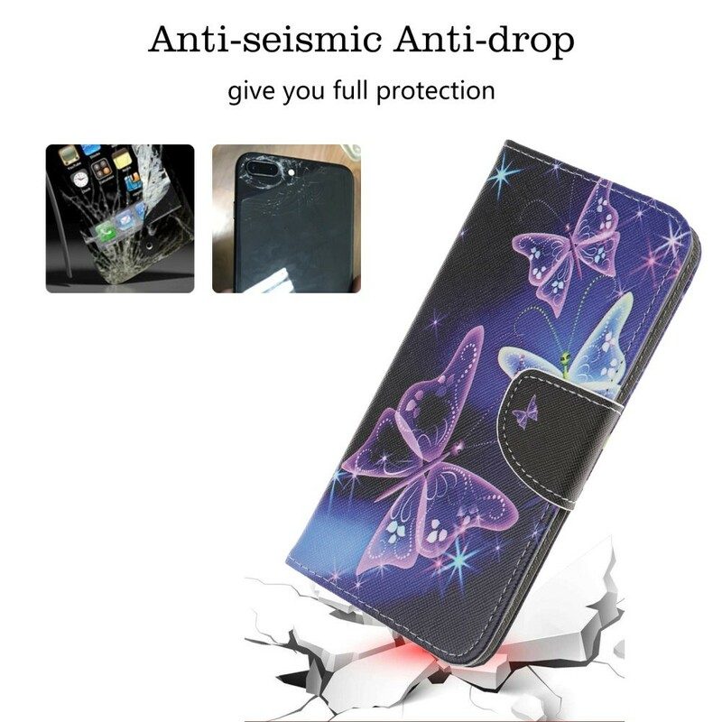 Folio-hoesje voor Huawei P Smart Z Neonvlinders