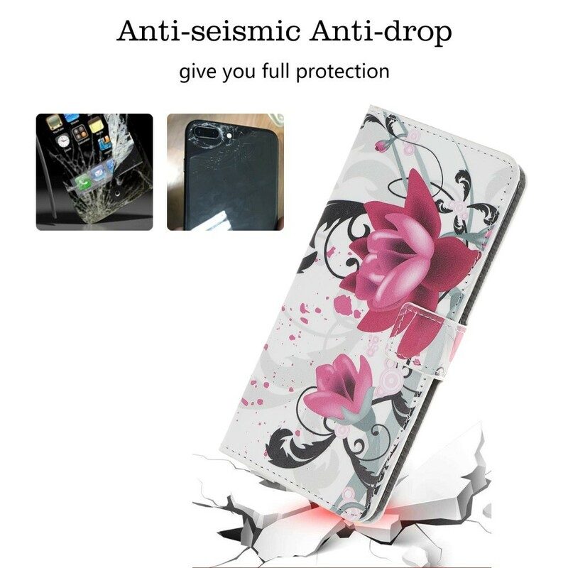 Folio-hoesje voor Huawei P Smart Z Tropische Bloemen