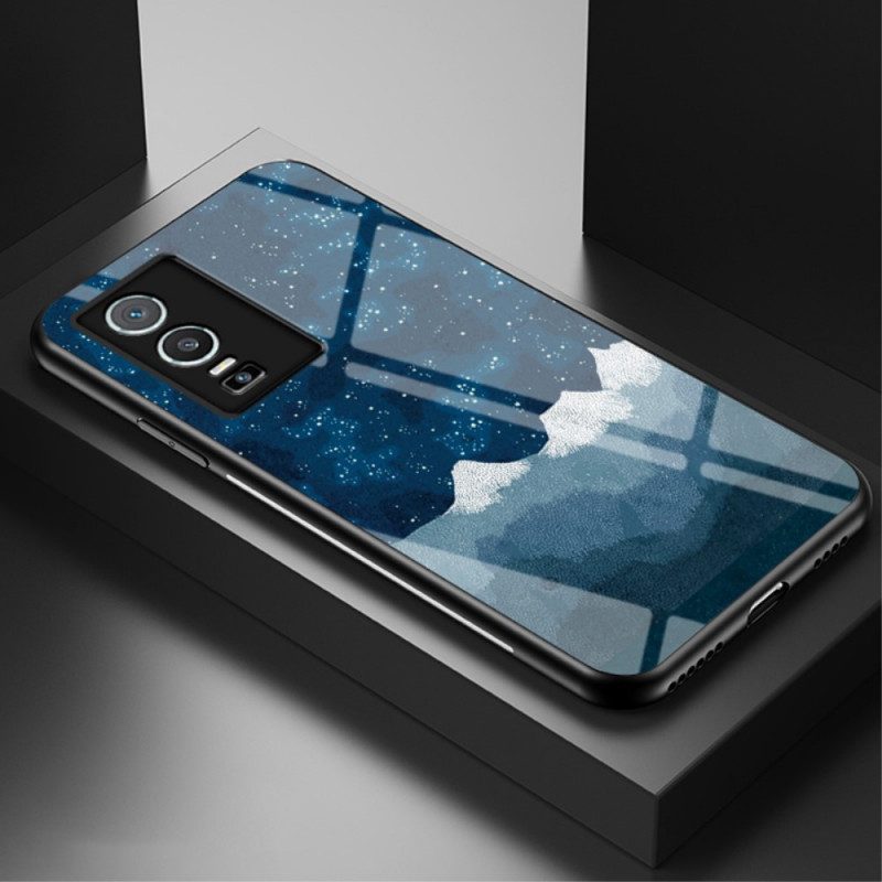 Hoesje voor Vivo Y76 5G Schoonheid Gehard Glas