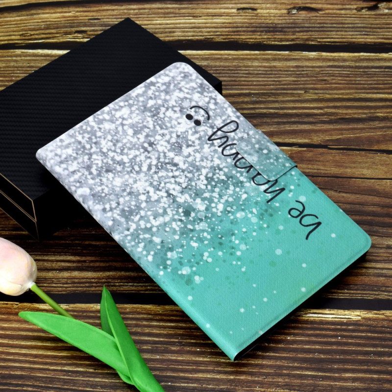 Folio-hoesje voor iPad 10.9" (2022) Gelukkig Zijn