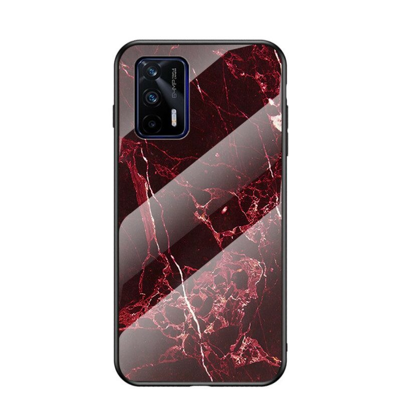 Hoesje voor Realme GT 5G Premium Kleuren Gehard Glas