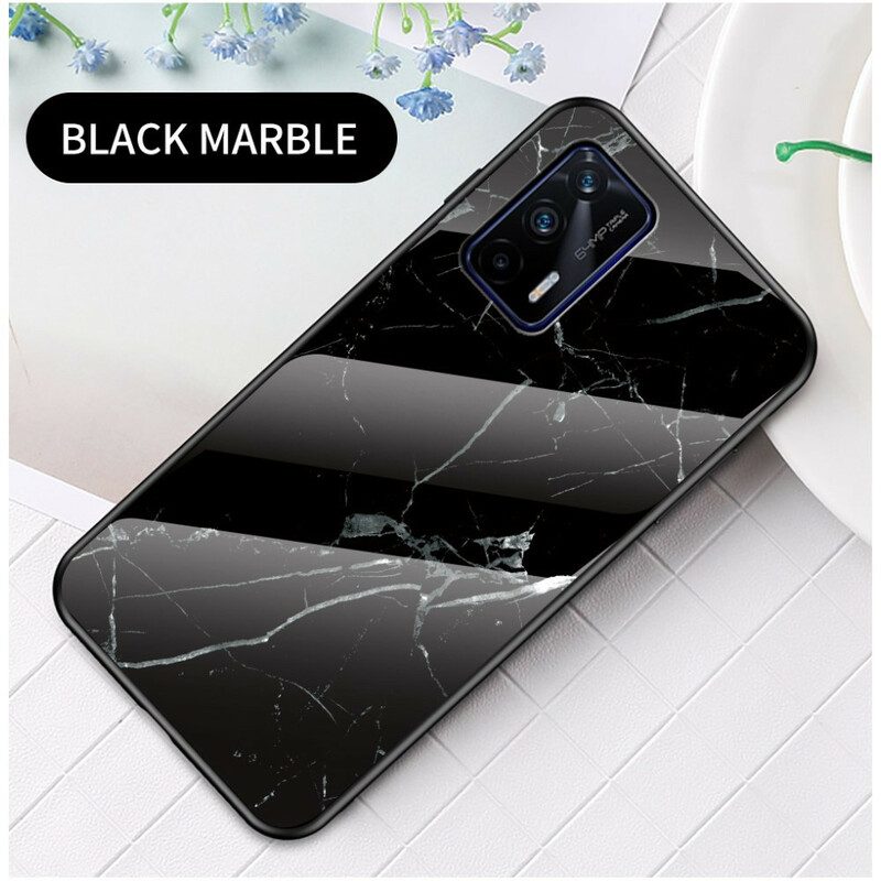 Hoesje voor Realme GT 5G Premium Kleuren Gehard Glas