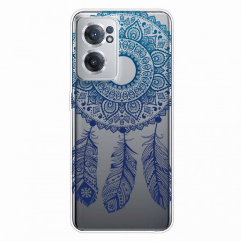 Hoesje voor OnePlus Nord CE 2 5G Gevederde Mandala