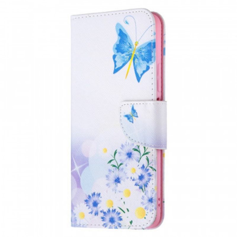 Flip Case voor Xiaomi Mi 11 Lite 4G / 5G / 5G NE Vlinders Van Dromen
