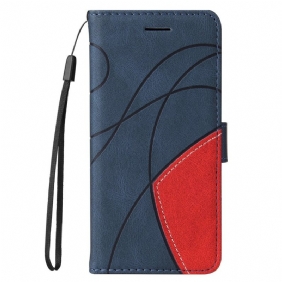 Folio-hoesje voor Xiaomi Mi 11 Lite 4G / 5G / 5G NE Twee Toon