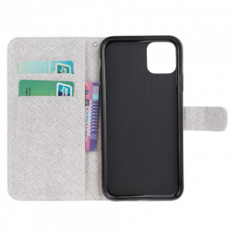 Folio-hoesje voor Xiaomi Mi 11 Lite 4G / 5G / 5G NE Veerkracht