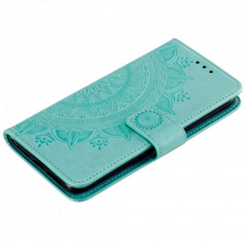 Folio-hoesje voor Xiaomi Mi 11 Lite 4G / 5G / 5G NE Zon Mandala