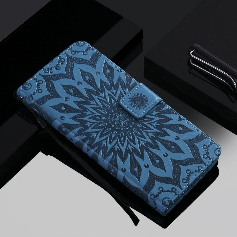 Folio-hoesje voor Xiaomi Mi 11 Lite 4G / 5G / 5G NE Zonnebloem
