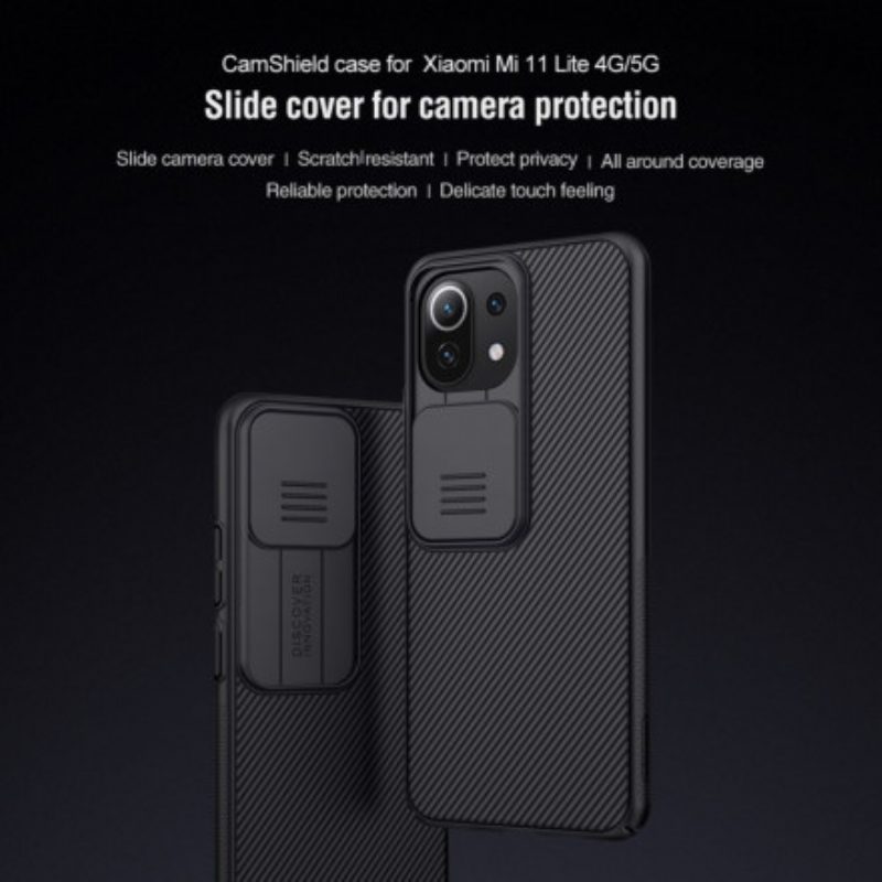 Hoesje voor Xiaomi Mi 11 Lite 4G / 5G / 5G NE Camshield Nillkin