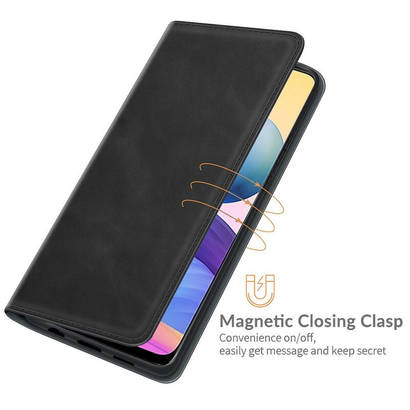 Bescherming Hoesje voor Poco M3 Pro 5G Folio-hoesje Zijdeachtige Aanraking
