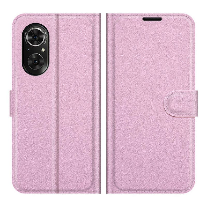 Leren Hoesje voor Honor 50 SE Klassiek Kunstleer