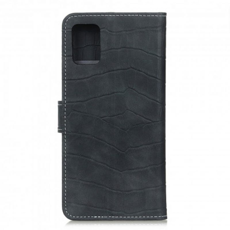Leren Hoesje voor Poco F3 Krokodillen Kracht