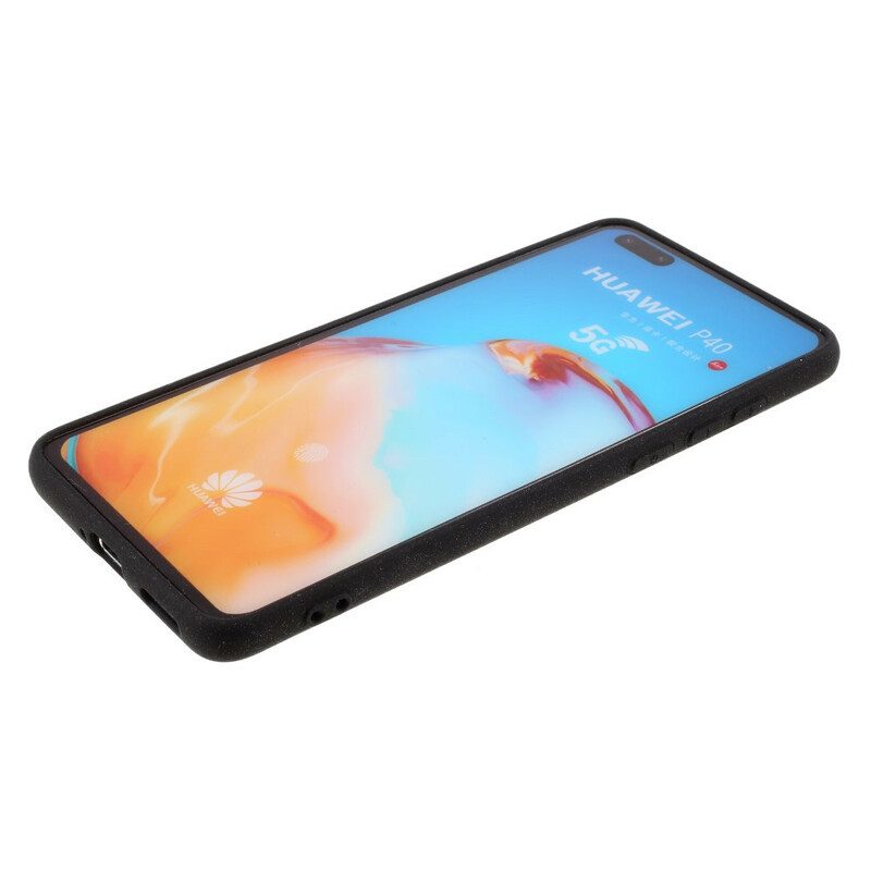 Hoesje voor Huawei P40 Mat Glitter