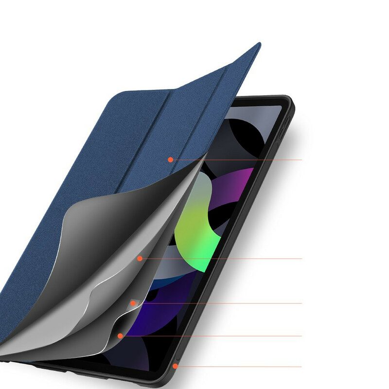 Bescherming Hoesje voor iPad Air (2022) (2020) Domo-serie Dux-ducis