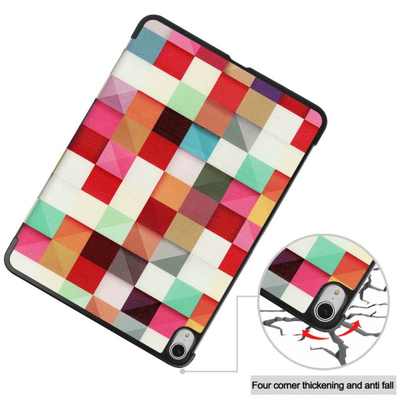 Bescherming Hoesje voor iPad Air (2022) (2020) Harlekijn