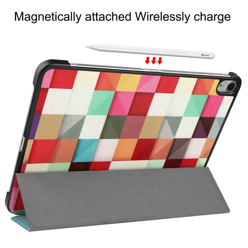 Bescherming Hoesje voor iPad Air (2022) (2020) Harlekijn