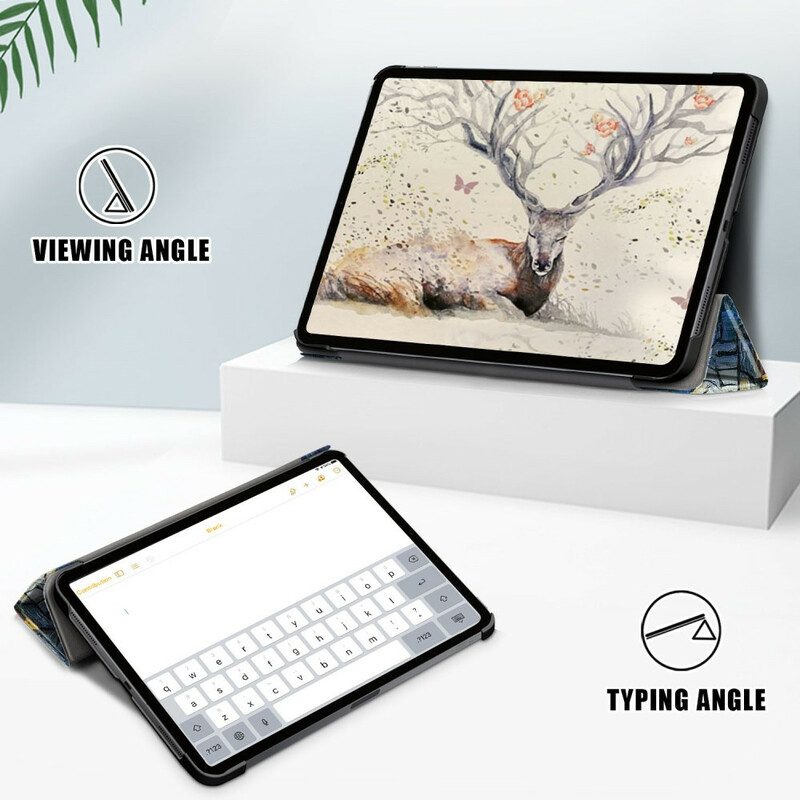 Bescherming Hoesje voor iPad Air (2022) (2020) Van Gogh