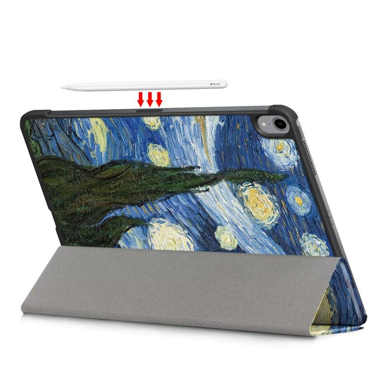 Bescherming Hoesje voor iPad Air (2022) (2020) Van Gogh