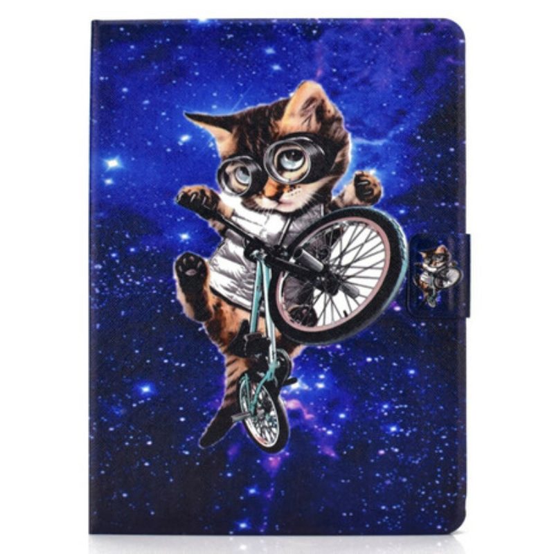 Folio-hoesje voor iPad Air (2022) (2020) Cyclo-kat