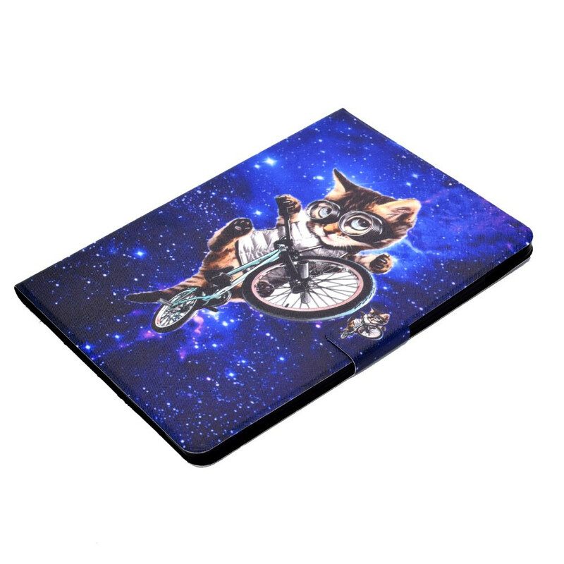 Folio-hoesje voor iPad Air (2022) (2020) Cyclo-kat