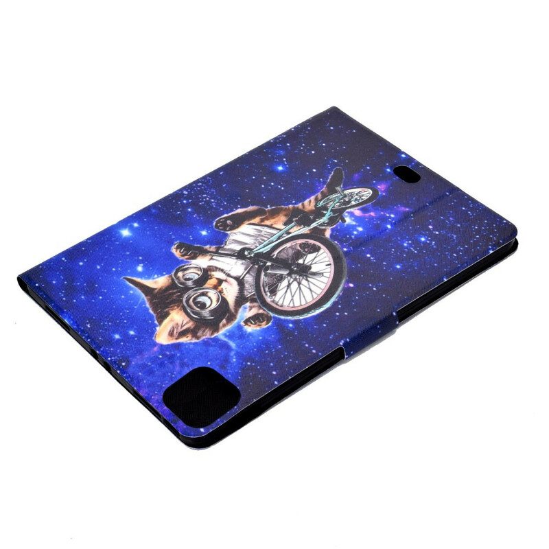 Folio-hoesje voor iPad Air (2022) (2020) Cyclo-kat